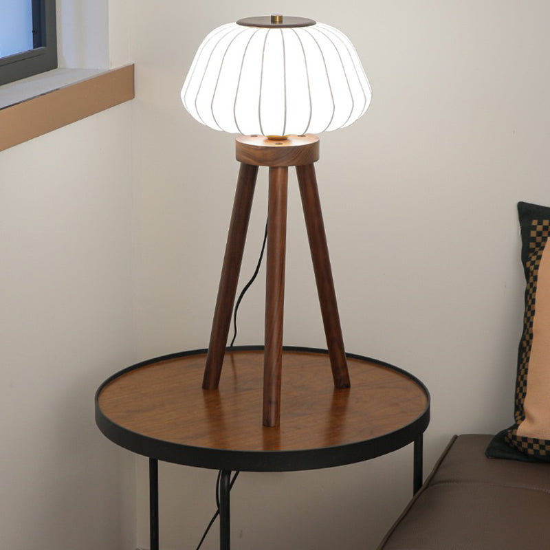 Black walnut table lamp retro personality living room bedroom floor lamp