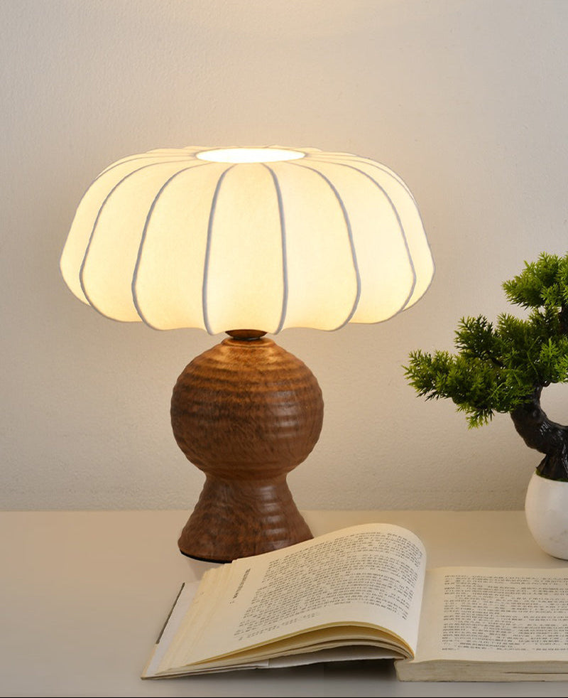 Retro ceramic table lamp room night light