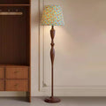 Pull cord switch vertical floor lamp French retro living room bedroom table lamp