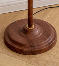 Load image into Gallery viewer, Pull cord switch vertical floor lamp French retro living room bedroom table lamp

