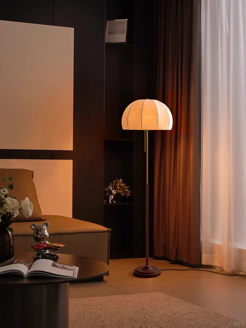 Floor lamp retro living room study bedroom decorative lamp