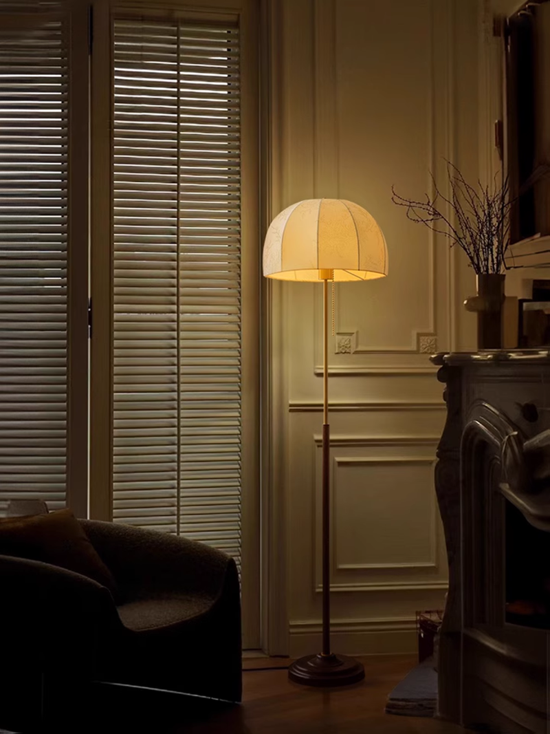 Floor lamp retro living room study bedroom decorative lamp