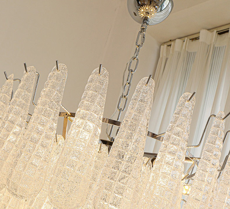 寝室、リビングルーム、ダイニングルームに最適なエレガントなシェルシャンデリア