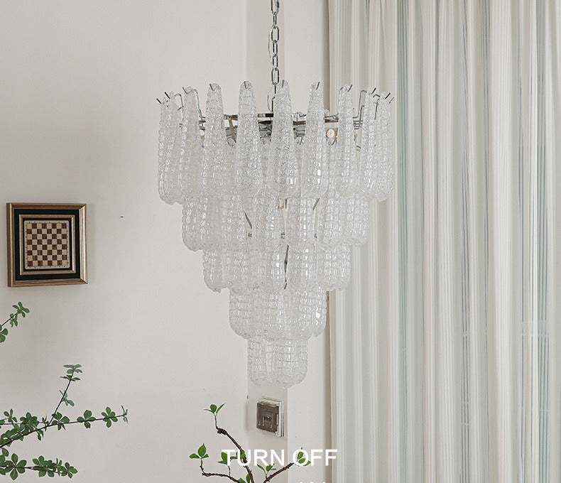 寝室、リビングルーム、ダイニングルームに最適なエレガントなシェルシャンデリア