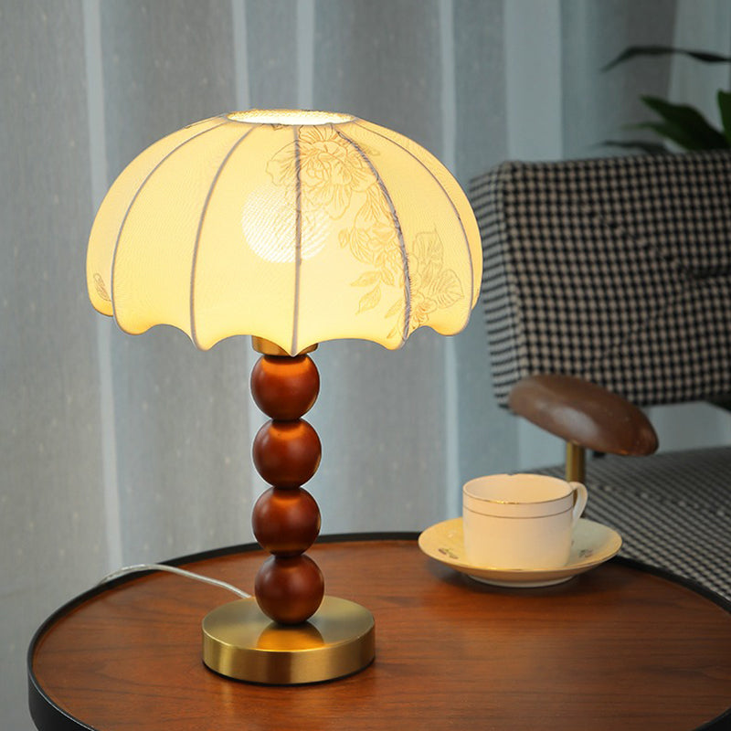 French style small table lamp retro bedside lamp