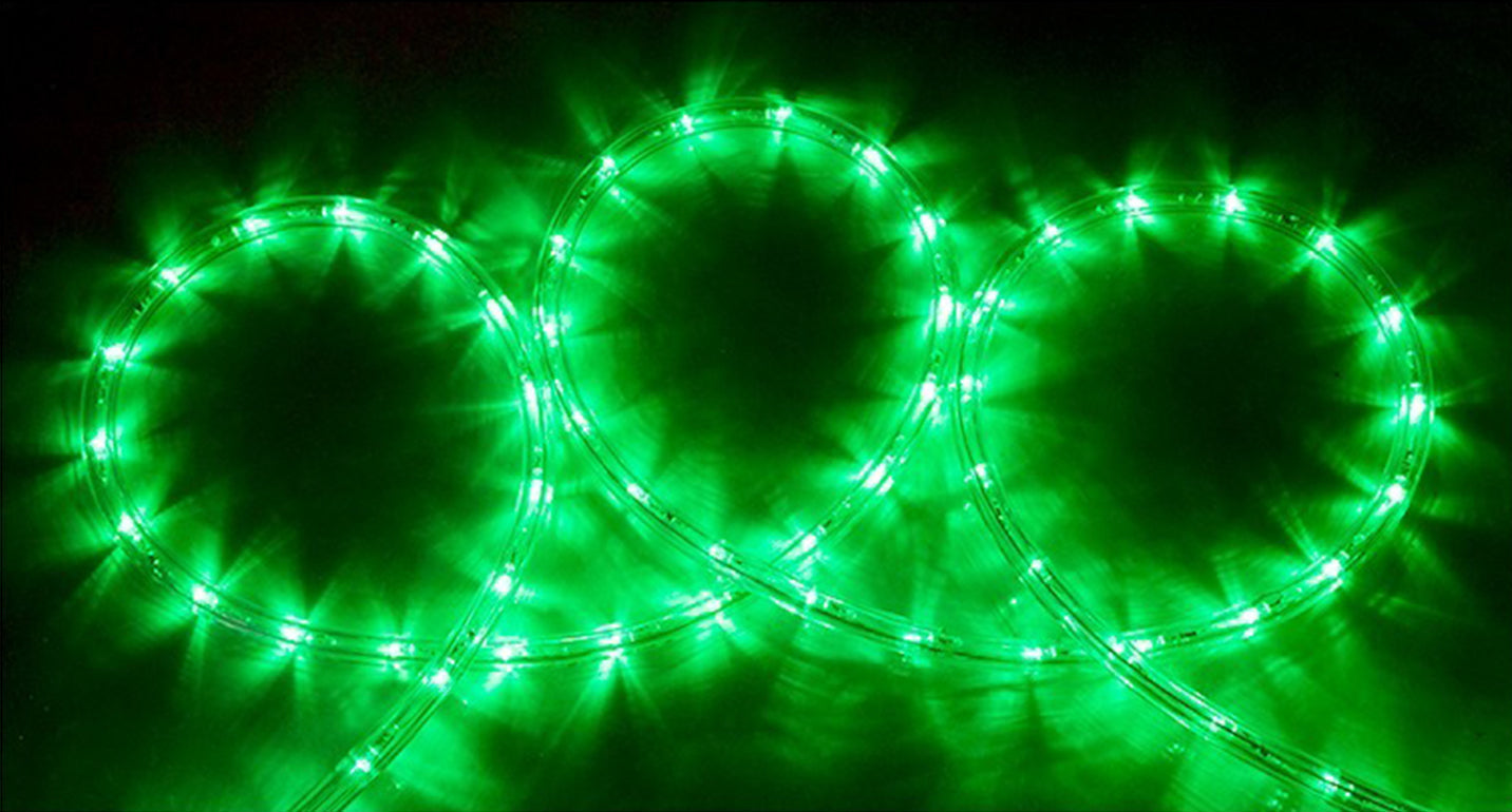 2D LED Snowflake Motif Decorative Light – Green tree lights