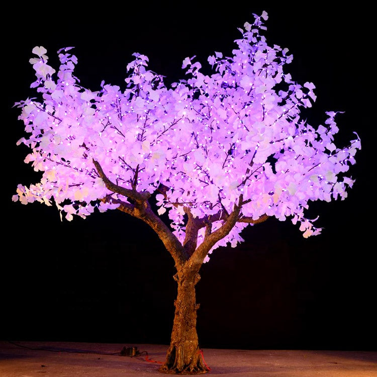 Simulation ginkgo leaves