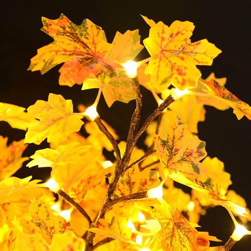 Outdoor LED Maple Tree Decoration – RGB multicolor LED lighting, for Christmas and holiday display