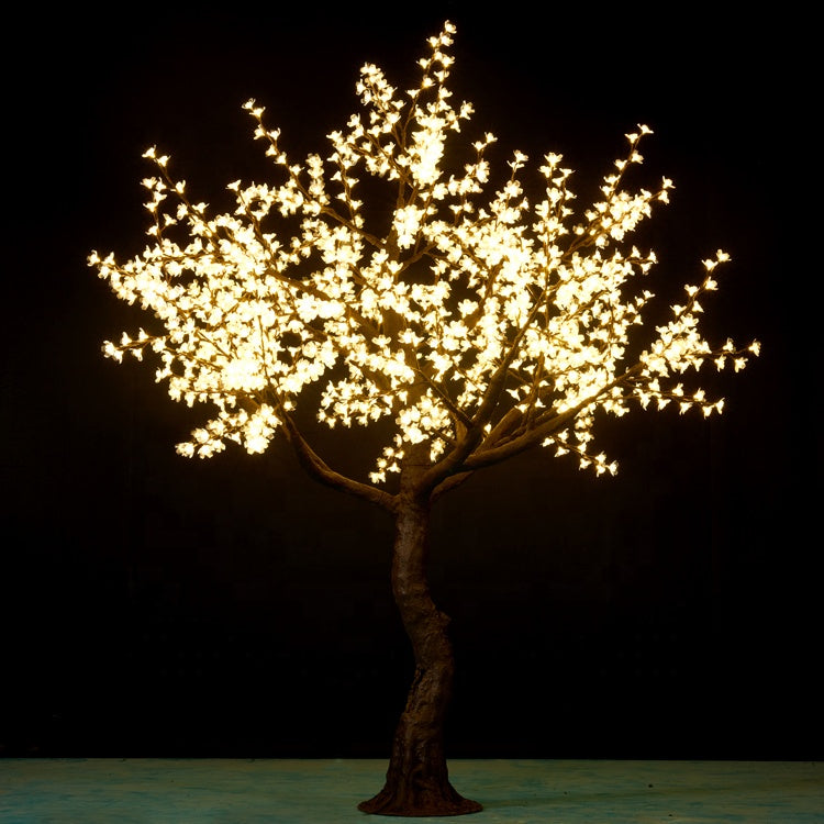 RGB Cherry Blossom Light Tree – ideal for commercial decoration projects, for garden and yard lighting by gtreelights.com