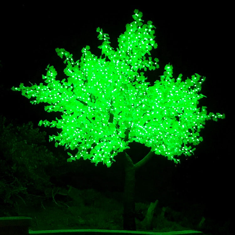 LED high simulation ginkgo tree light,Height: 3.8m(12.5ft)