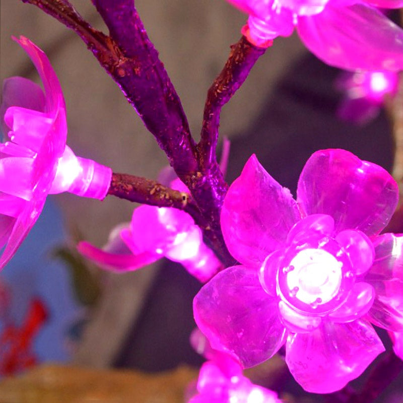 Pink LED Blossom Tree Light – high realism LED decorative tree