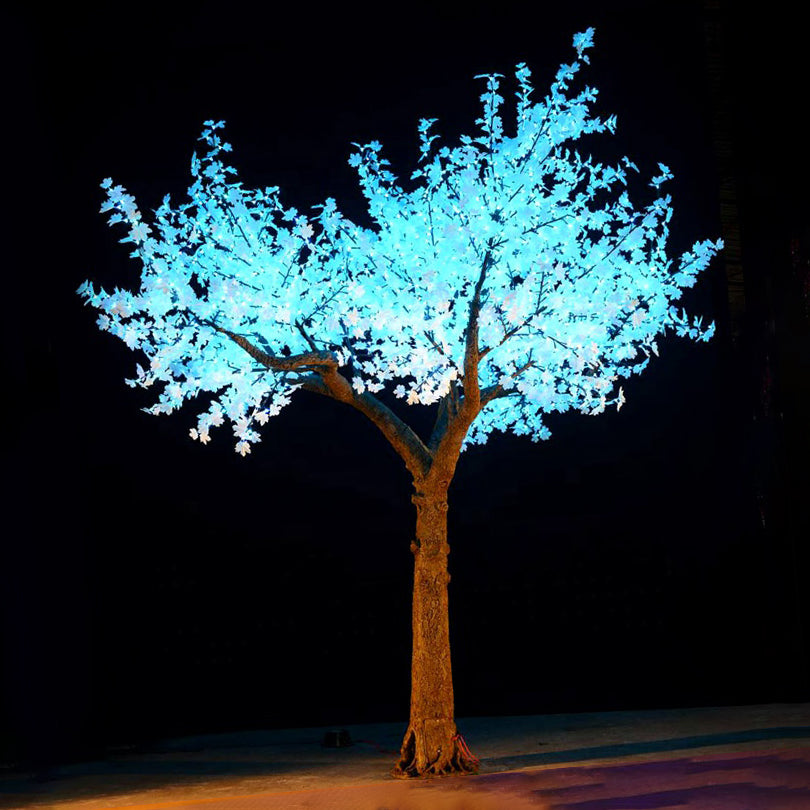 Outdoor LED Maple Tree Decoration – waterproof and weather-resistant, for mall or plaza decoration