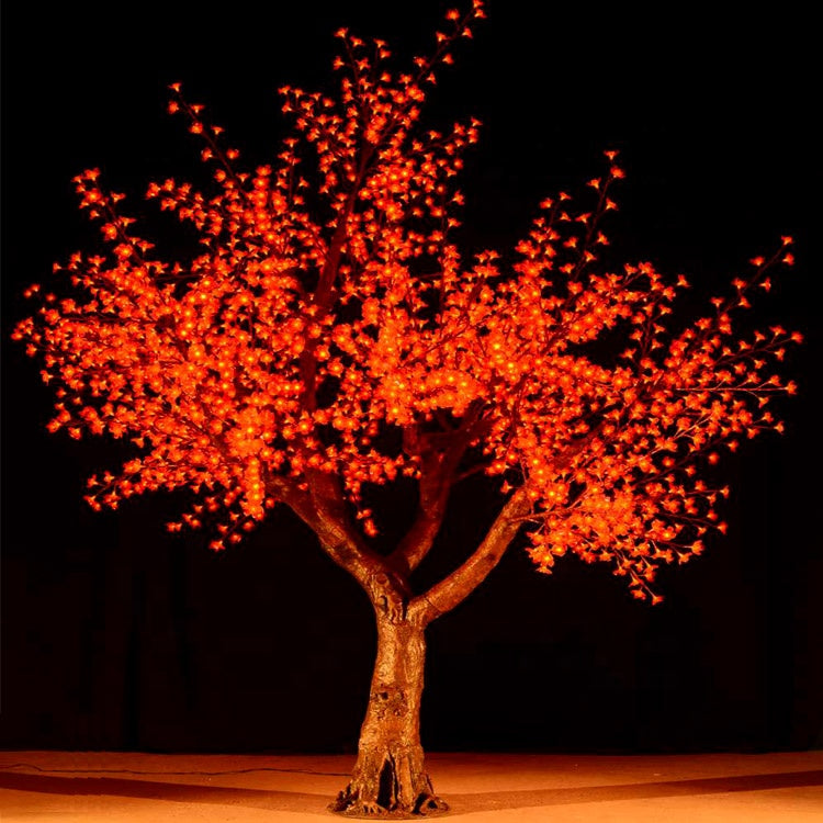 Realistic LED Flower Tree – heavy-duty metal base for outdoor use, for Christmas and festival display from gtreelights.com