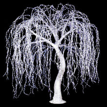 Load image into Gallery viewer, White tree trunk LED high simulation weeping willow tree light,Height: 3m(9.84ft)
