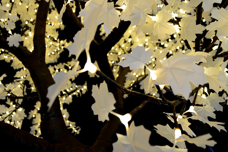 Artificial LED Maple Tree – timer and remote control available, for garden and landscape lighting by gtreelights.com