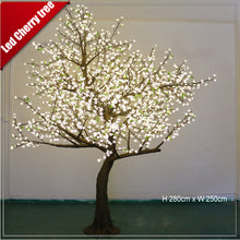 Load image into Gallery viewer, LED high simulation tree lamp cherry blossom lights wedding decoration Height:2.8m(9ft)
