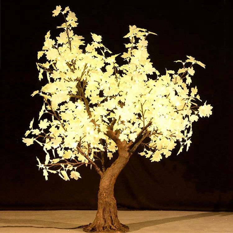 Outdoor LED Maple Tree Decoration – customizable color and size, for indoor and outdoor lighting decor