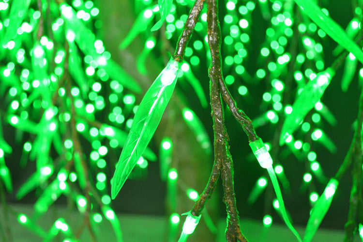 LED high simulation weeping willow tree light,Height: 2m(6.56ft)