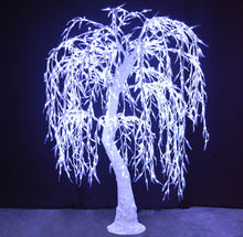 Load image into Gallery viewer, White tree trunk LED high simulation weeping willow tree light,Height: 2m(6.56ft)
