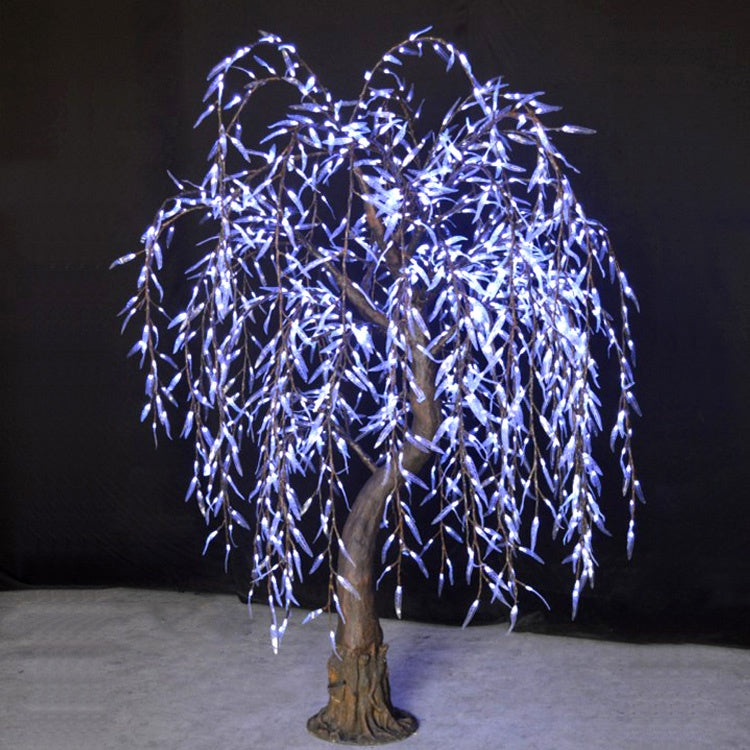 LED high simulation weeping willow tree light,Height: 2m(6.56ft)