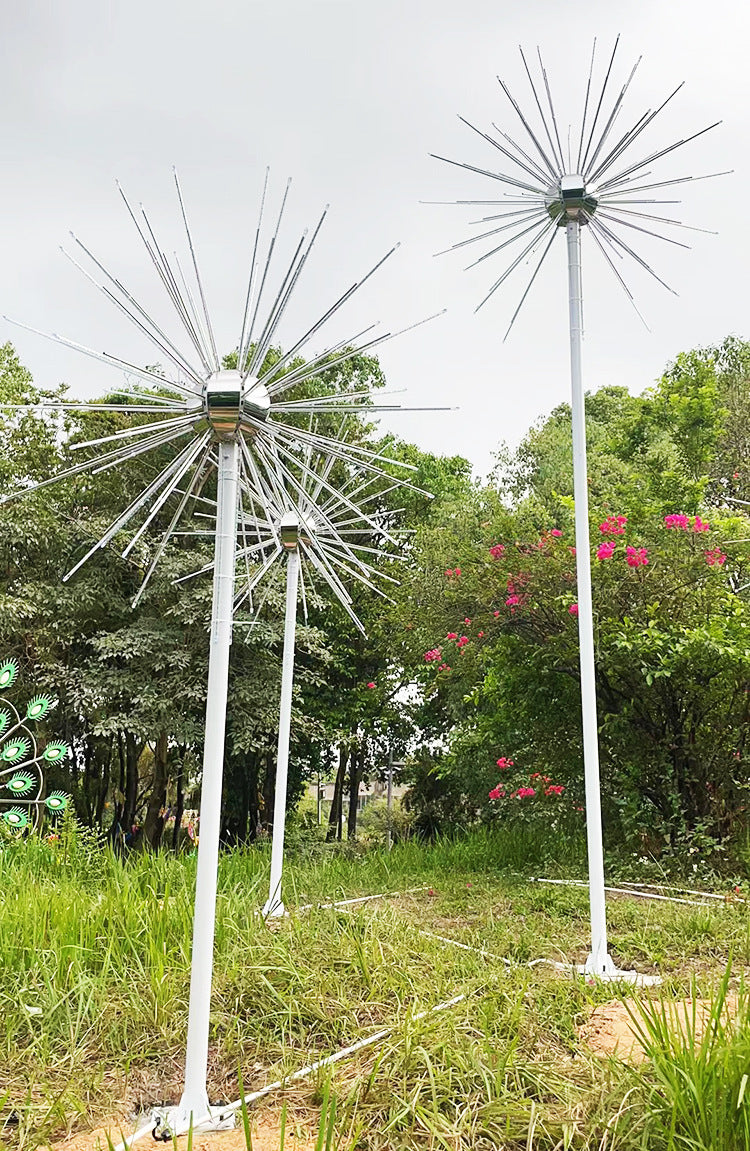 Large Garden Decoration LED Firework Light holiday lights 13ft