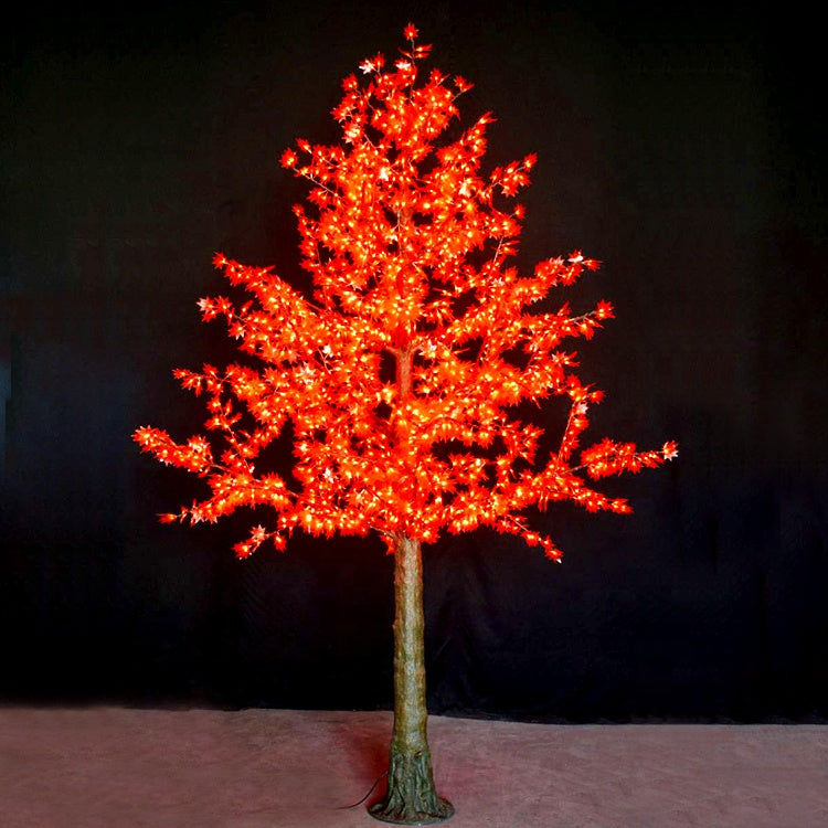 LED high simulation maple leaf tree light,Height: 3.5m(11.5ft) – Green ...