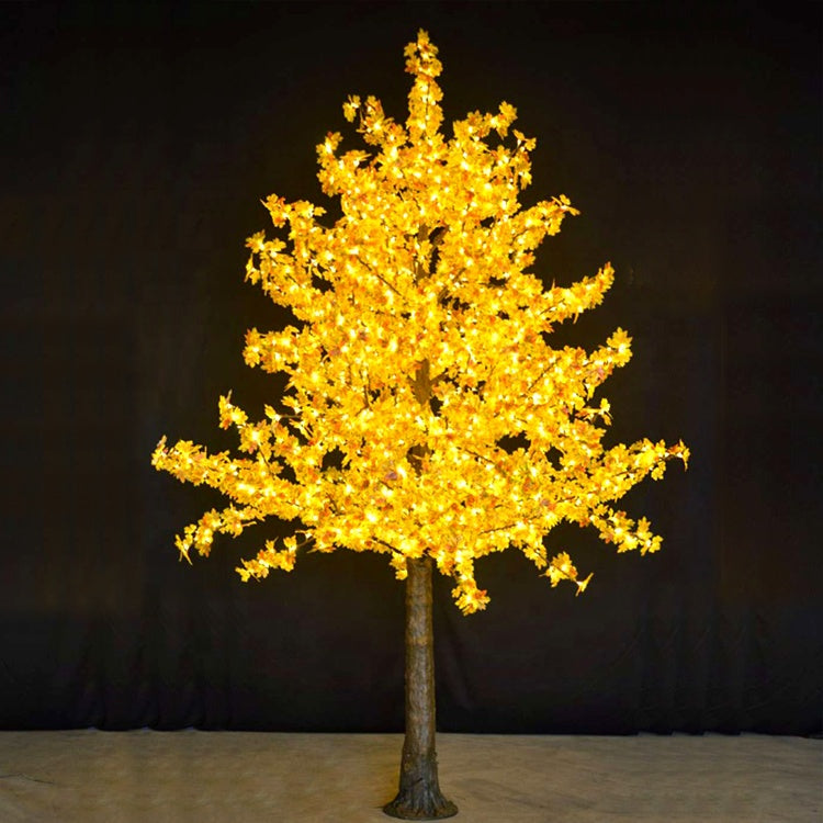 LED high simulation maple leaf tree light,Height: 3.5m(11.5ft)