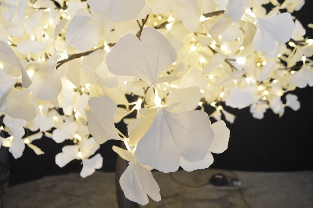 LED high Simulation ginkgo Tree lights,Height: 1.5m(5ft)