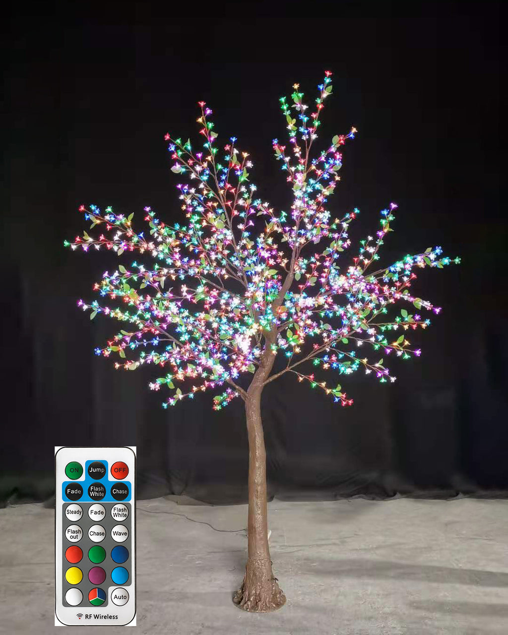 Outdoor LED Cherry Tree Decoration – ideal for commercial decoration projects, for Christmas and festival display from gtreelights.com
