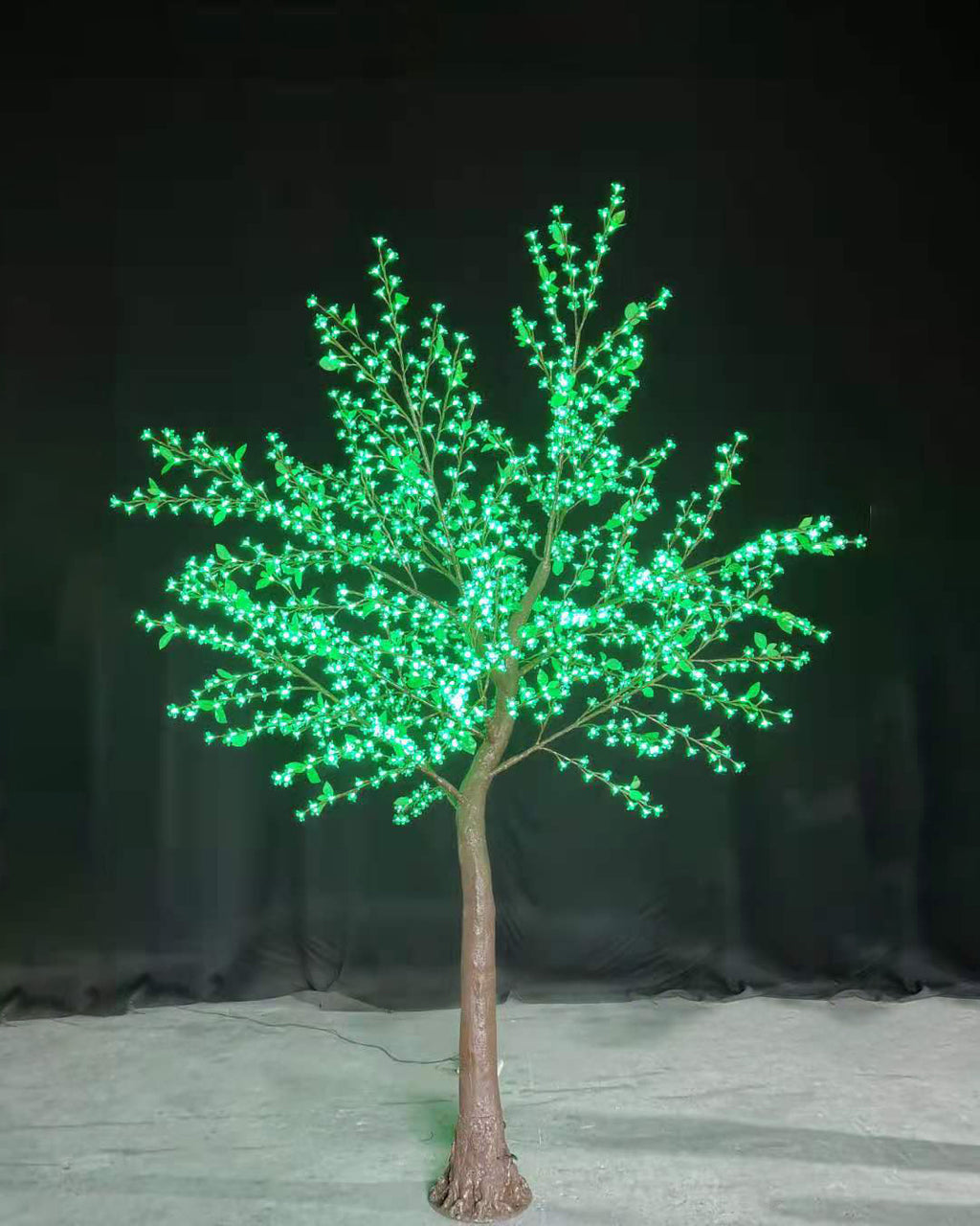 Realistic LED Flower Tree – safe low-voltage design 24V, for shopping mall decoration by gtreelights.com