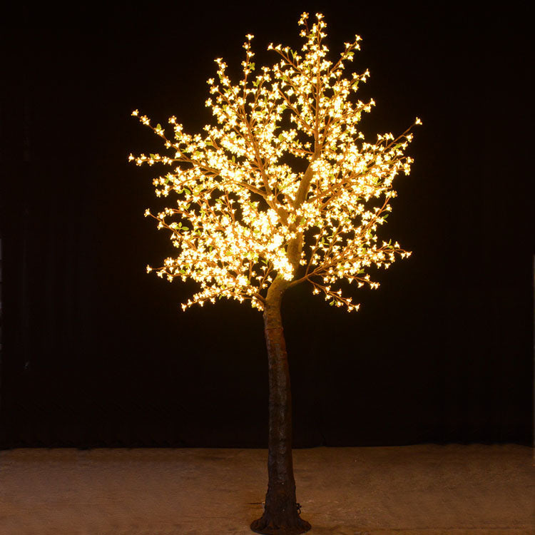 LED high simulation Cherry blossoms tree light,Height: 2.8m(9ft)