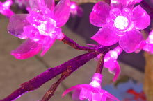 Load image into Gallery viewer, Pink LED high simulation Cherry blossoms tree light,Height: 1.3m(51in)

