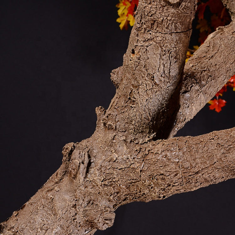 LED super high simulation maple leaf tree light,Height: 2.5m(8.2ft)