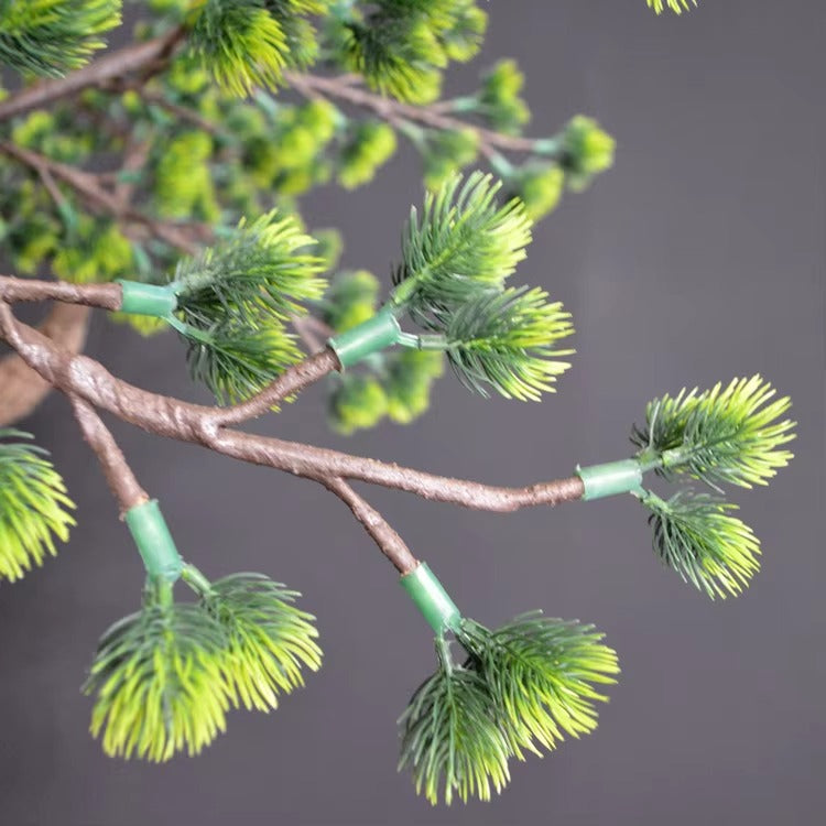 Simulation pine leaves for festivals artificial needles suitable for LED