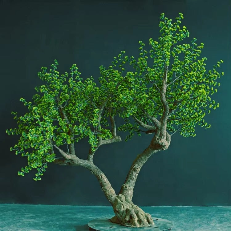 Outdoor artificial LED high Simulation Pine lights,Height: 3.5m(11.5ft)