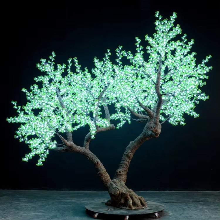Outdoor artificial LED high Simulation Pine lights,Height: 3.5m(11.5ft)