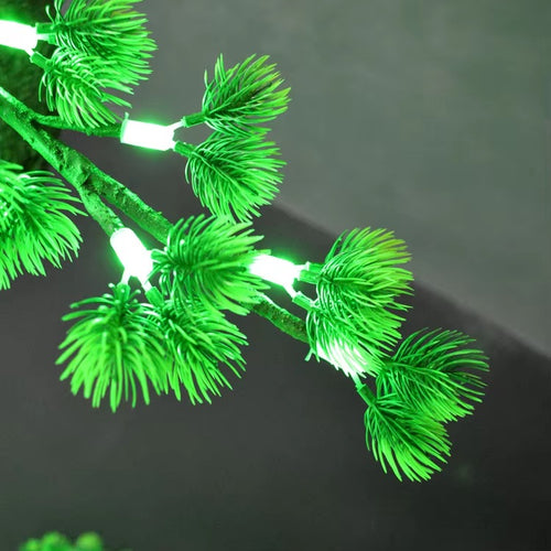 Simulation pine leaves for festivals artificial needles suitable for LED
