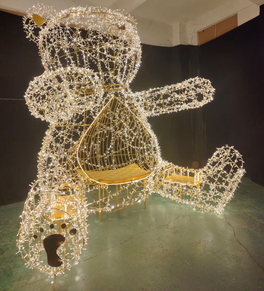 Customized LED 3D motif light Christmas decorative light