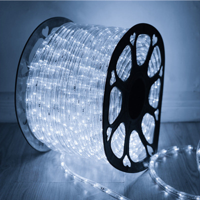 LED rope light – Green tree lights