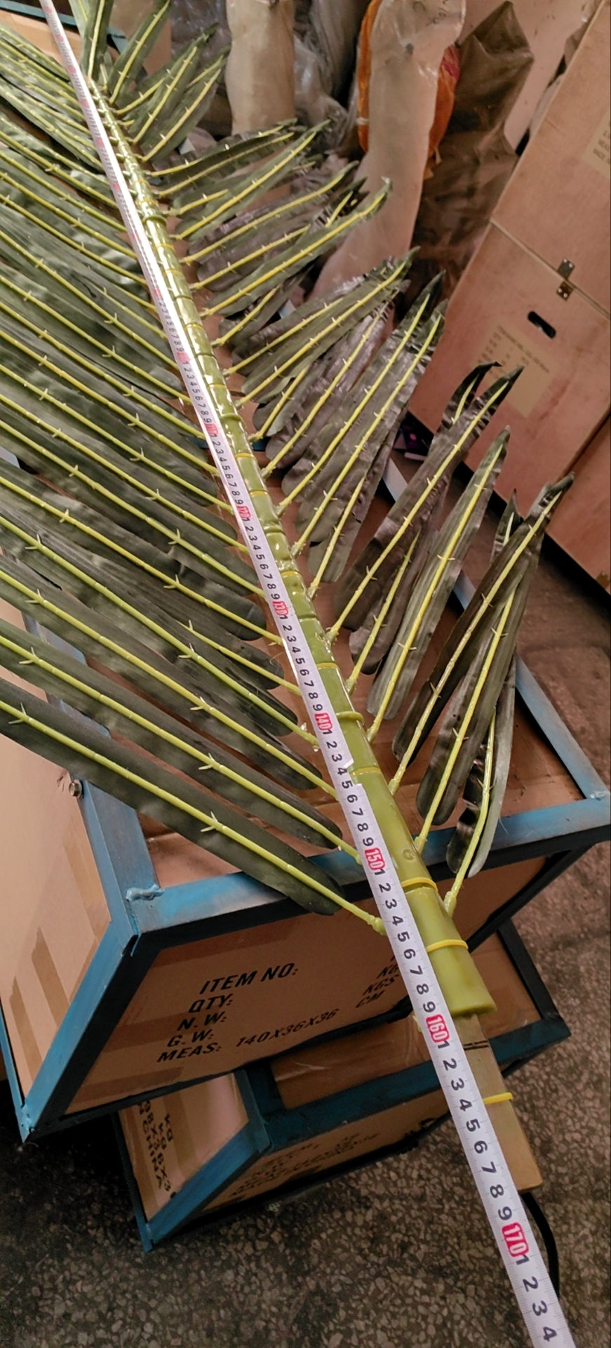 مصابيح شجرة النخيل الخارجية IP65 LED محاكاة ضوء شجرة جوز الهند الارتفاع: 3 م (9.84 قدم)