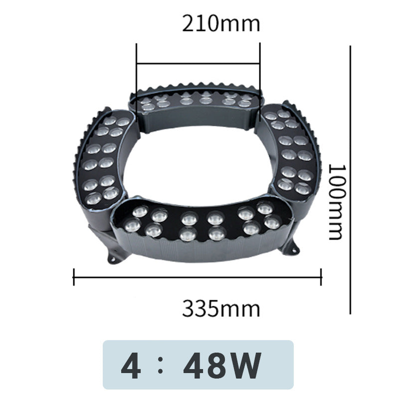 LED Hug Tree lamp die-cast aluminum outdoor spotlight circular courtyard lamp IP67