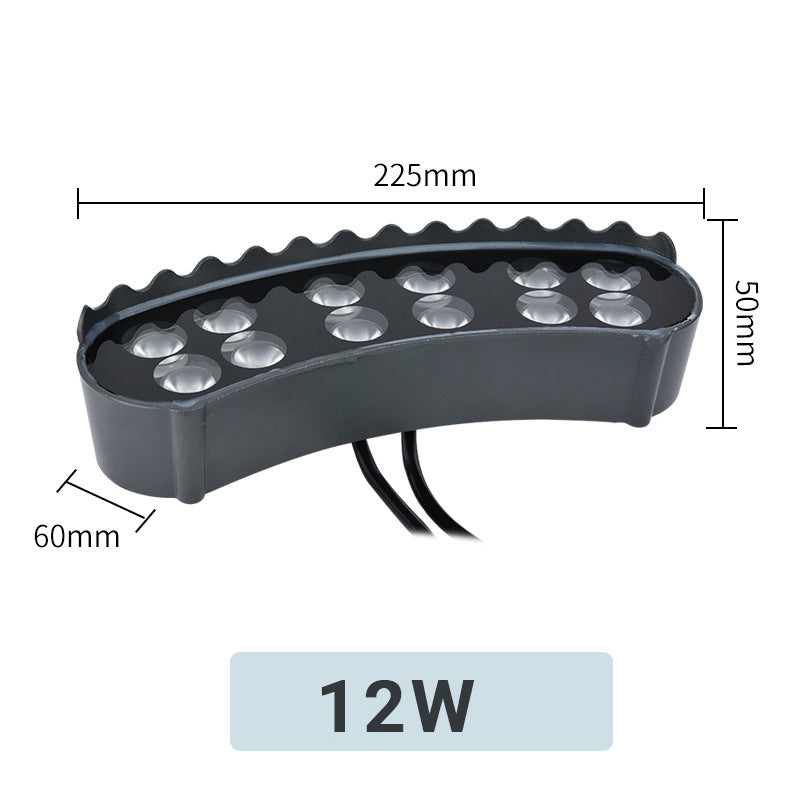 LED Hug Tree lamp die-cast aluminum outdoor spotlight circular courtyard lamp IP67