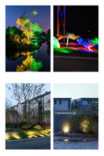 Load image into Gallery viewer, DC 24V LED round floodlight spotlight outdoor waterproof landscape lighting
