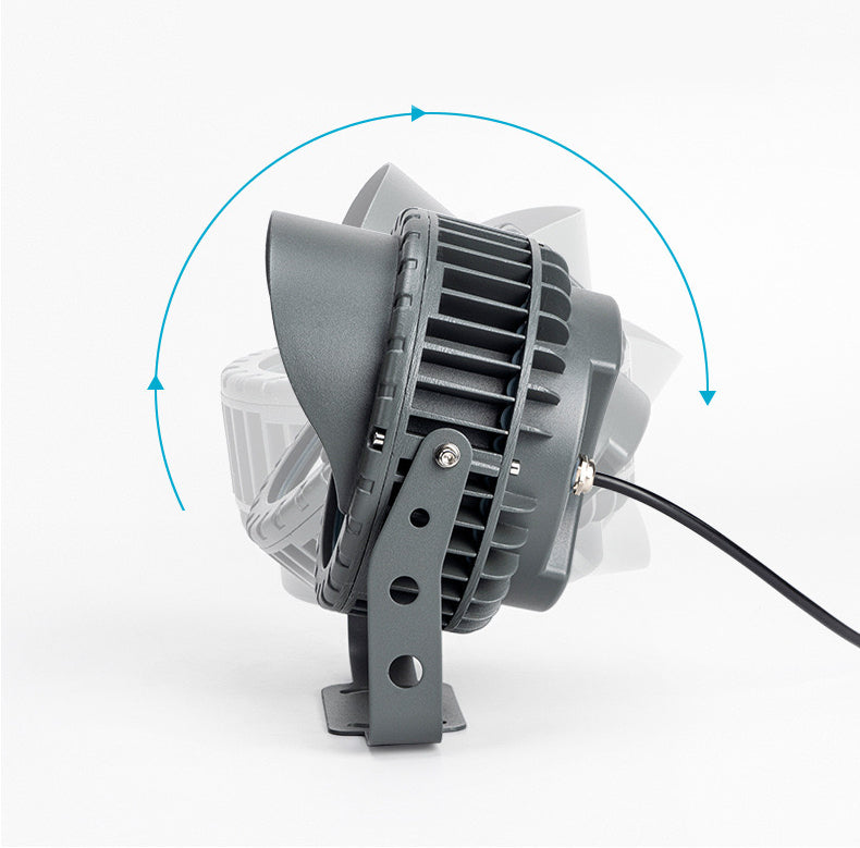 مصباح LED خارجي مقاوم للماء من الألومنيوم للمناظر الطبيعية بقوة 24 وات DC 12V 24V 