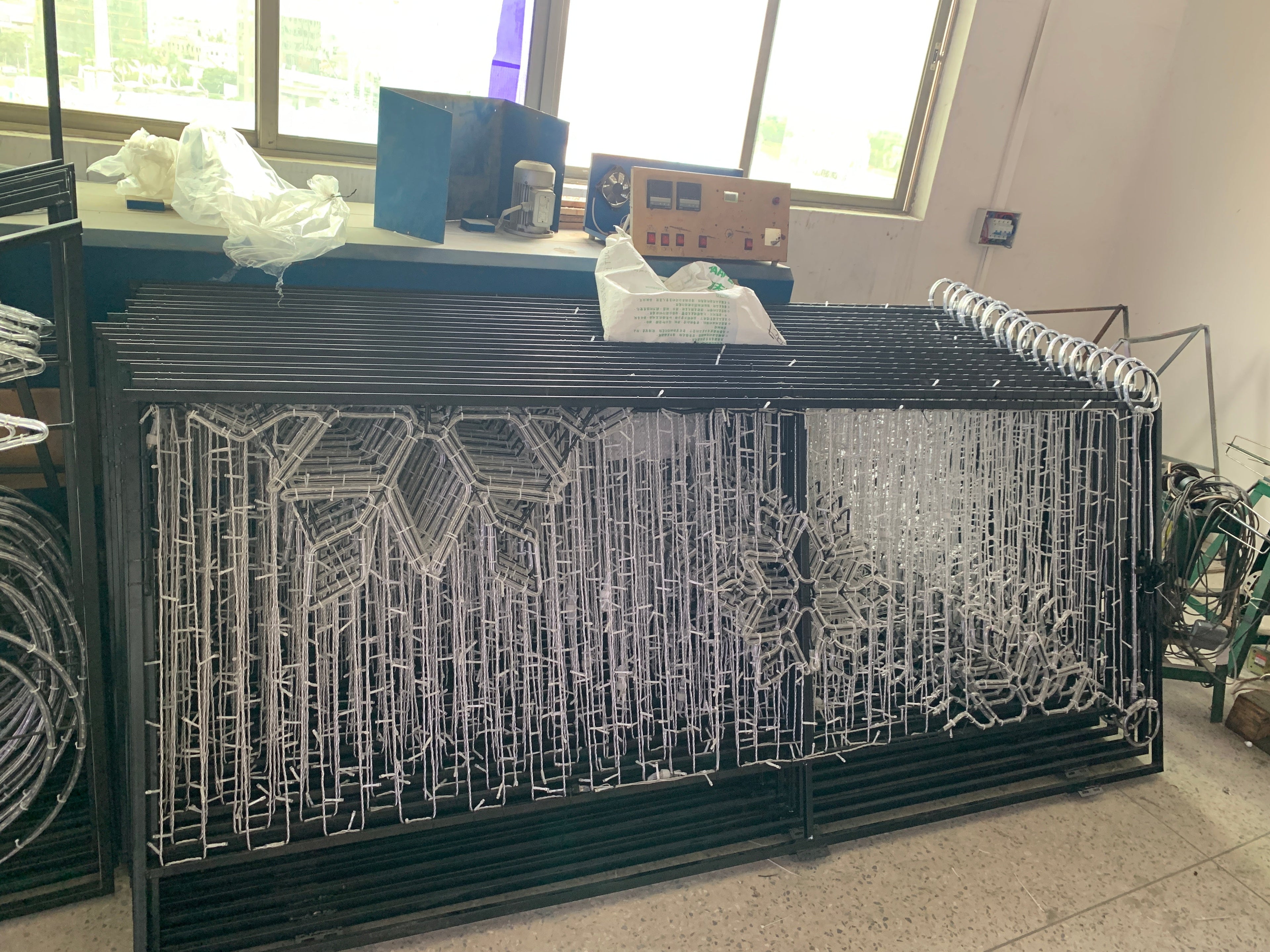 LED street pole decoration lamp LED motif light pole 16