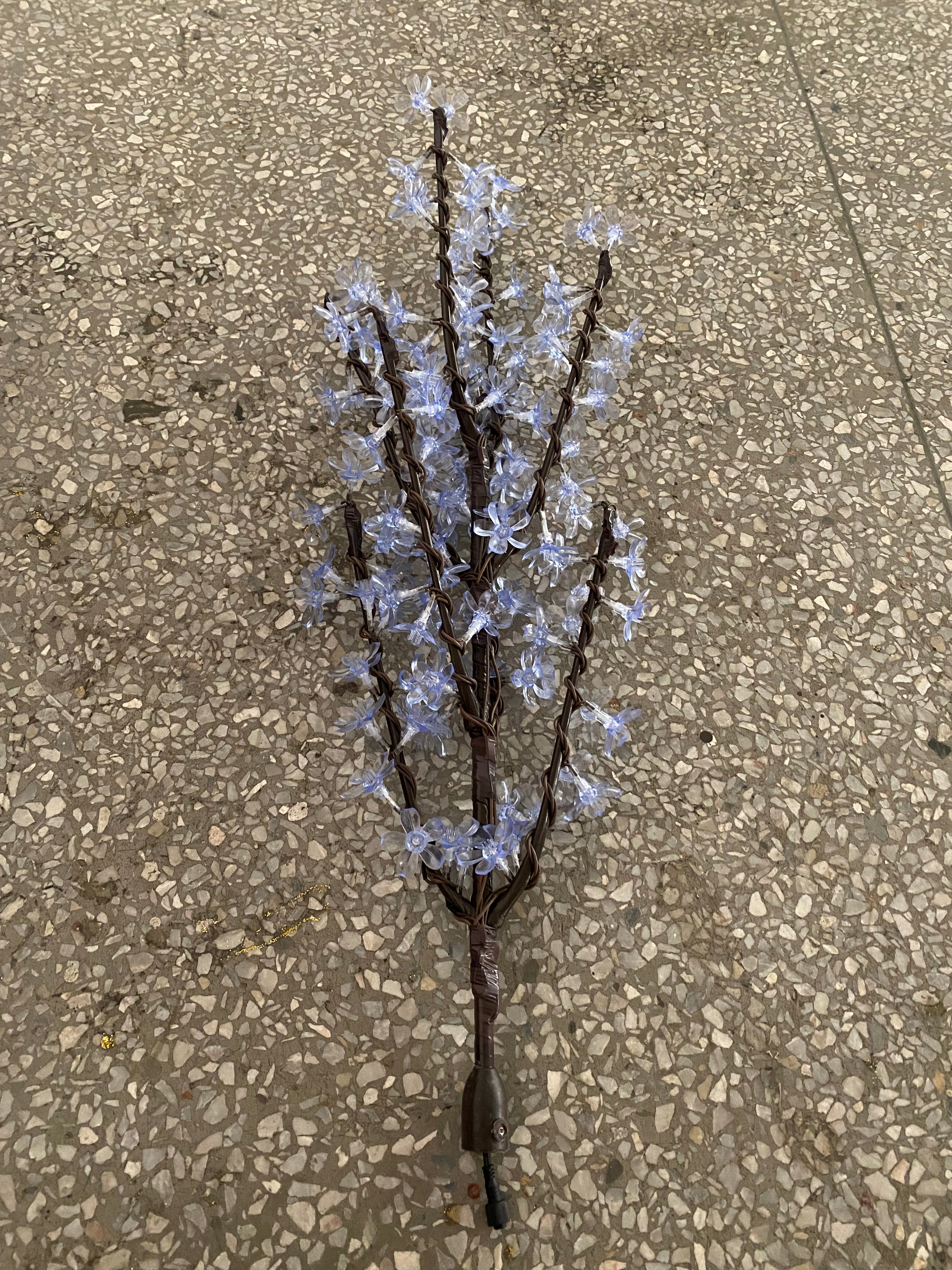 LED artificial Tree lights Simulated Fruit Tree Mango Tree Outdoor lighted trees,Height: 3m(9.8ft)