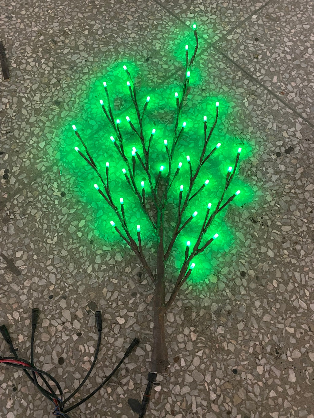 LED Cherry Blossom Tree Branch Lights | Replacement Branch – Green tree ...