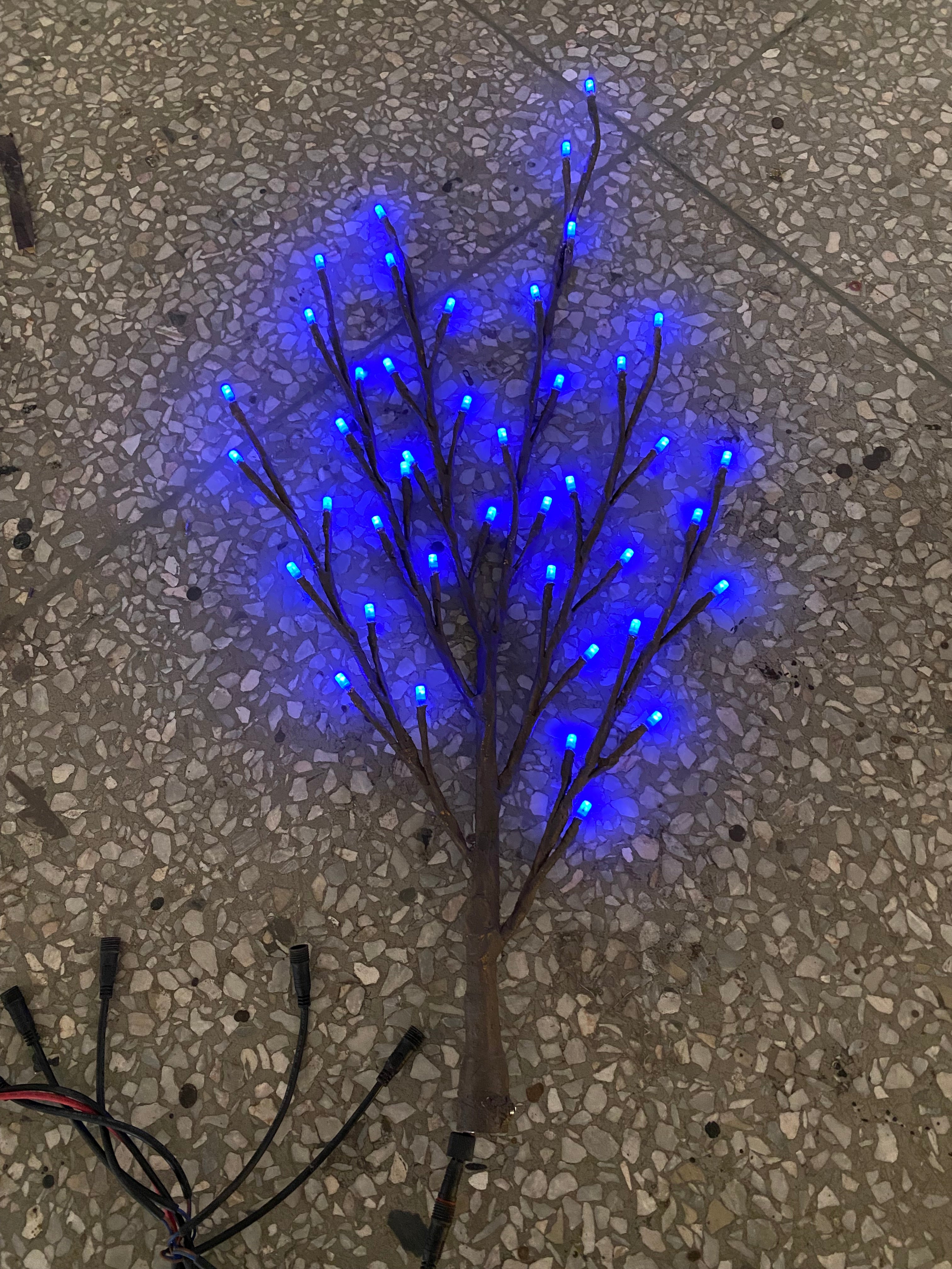 LED High simulation tree branch Cherry blossoms lights
