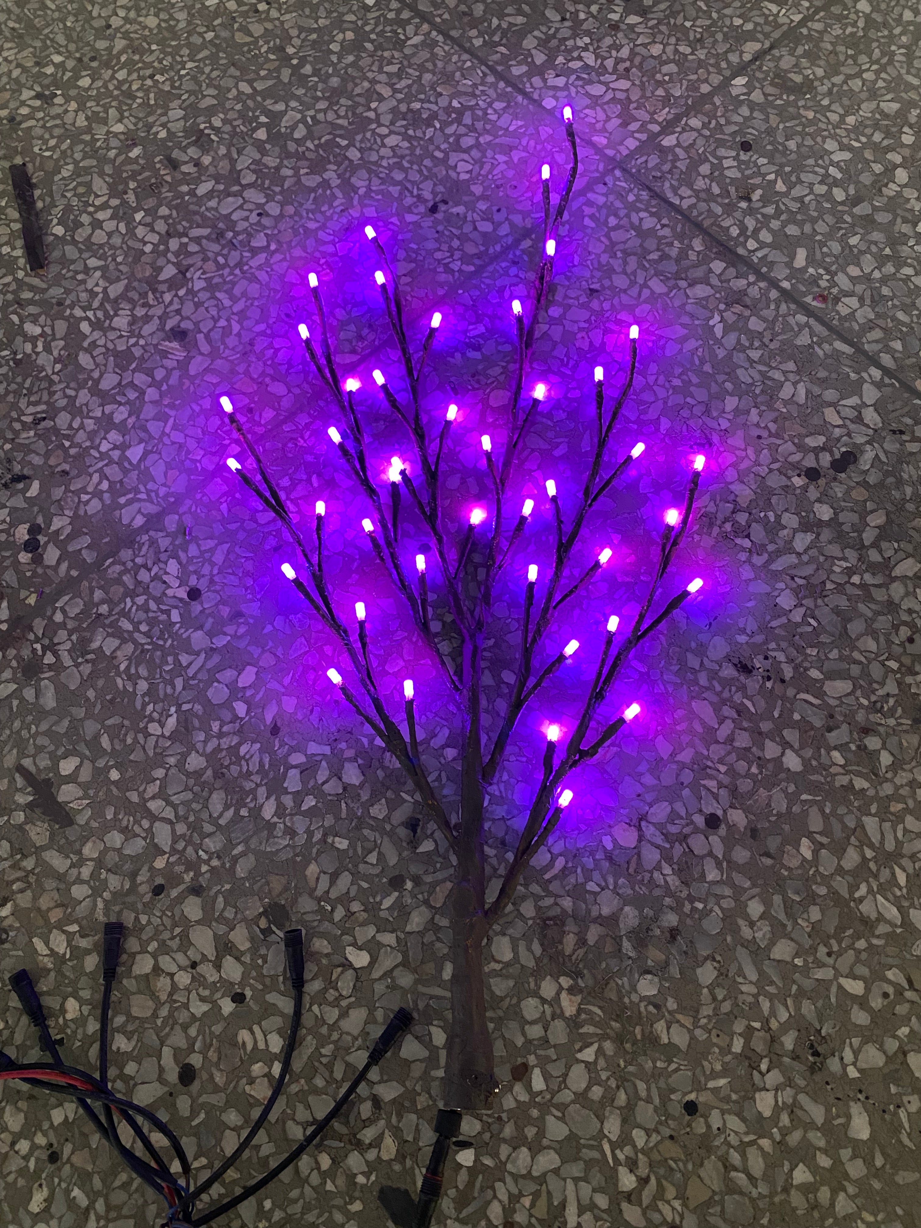 LED High simulation tree branch Cherry blossoms lights