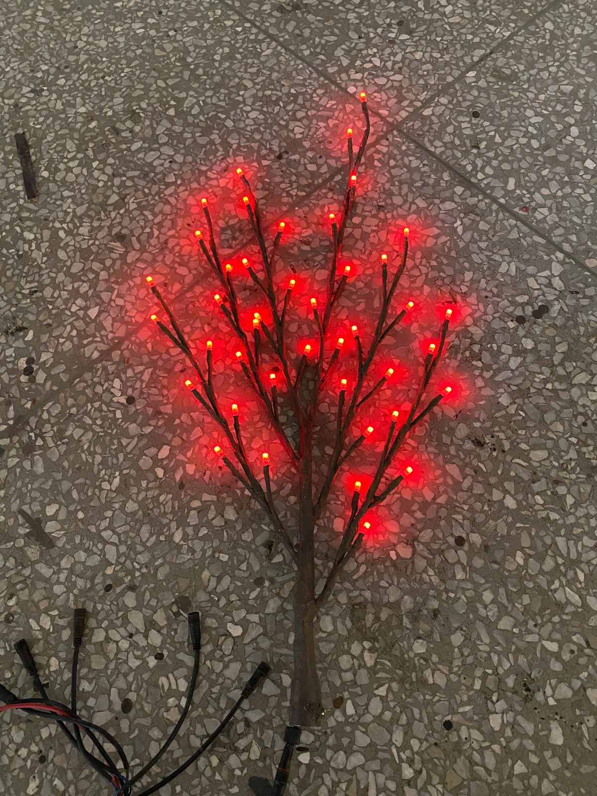 LED Cherry Blossom Tree Branch Lights | Replacement Branch – Green tree ...